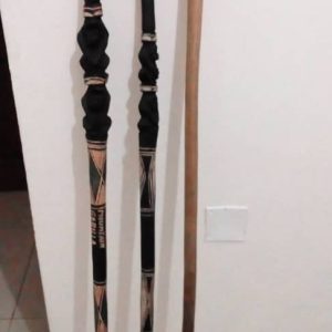 Wooden Hiking Sticks